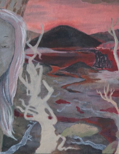 Pele, oil on canvas, 88 x 147 cm, 2025