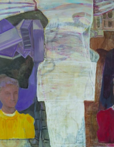 Ilima Pikake, oil on canvas, 100.5 x 161.5 cm, 2025