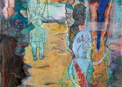 'Heiau (2)', oil on canvas, 122 x 152 cm, 2015