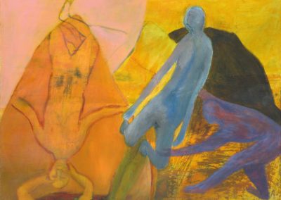 'Midwife', oil on panel, 30 x 40 cm, 1991